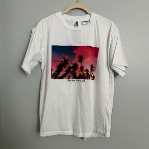 Noisy May open back t shirt